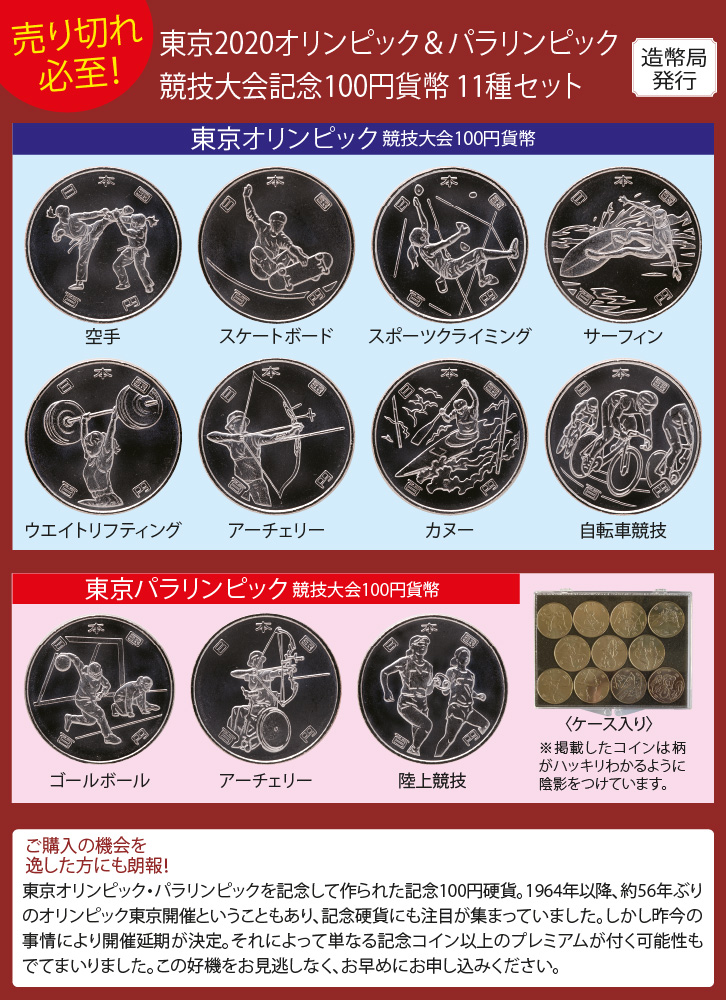 東京オリンピック2020  記念硬貨記念グッズ